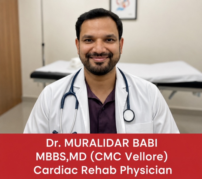 Dr. Muralidar Babi, MBBS (Kakatiya Medical College) · MD (CMC Vellore)
