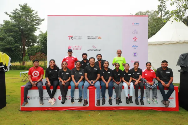 Volunteer team on the stage